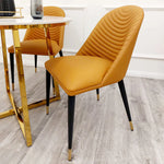 Load image into Gallery viewer, Plush-DC-18 Leather Dining Chair
