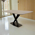 Load image into Gallery viewer, Plush-DT-15  1.6 Black Dining Table with Black Sintered Stone
