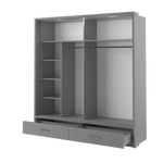 Load image into Gallery viewer, Plush-WA-05 Sliding Door Wardrobe 200cm
