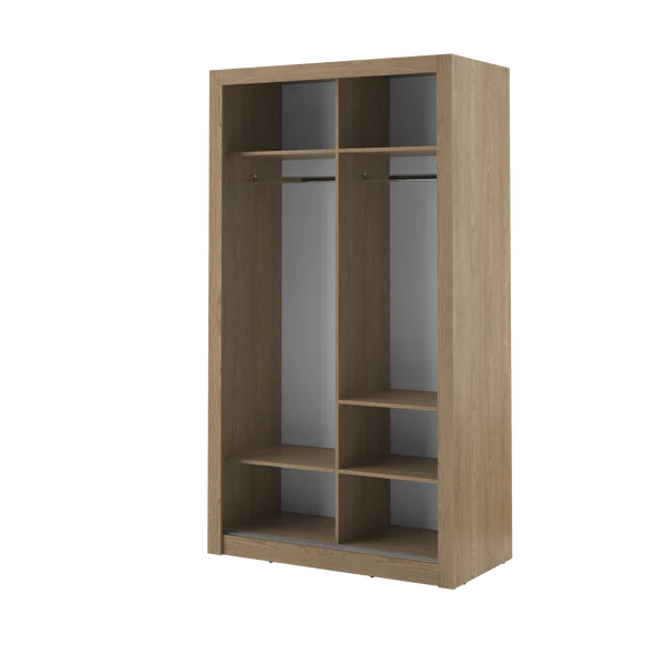 Plush-WA-06 Sliding Door Wardrobe 120cm