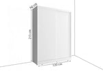 Load image into Gallery viewer, Plush-WA-06 Sliding Door Wardrobe 120cm
