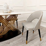 Load image into Gallery viewer, Plush-DC-16 Leather Dining Chair
