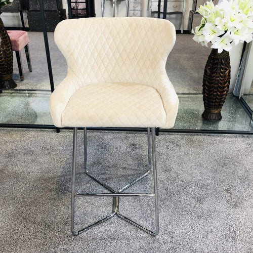 Plush-BS-38 Mink Bar Stool