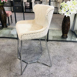 Load image into Gallery viewer, Plush-BS-38 Mink Bar Stool
