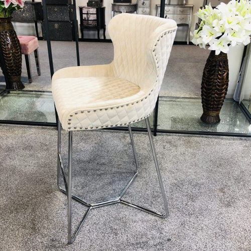 Plush-BS-38 Mink Bar Stool