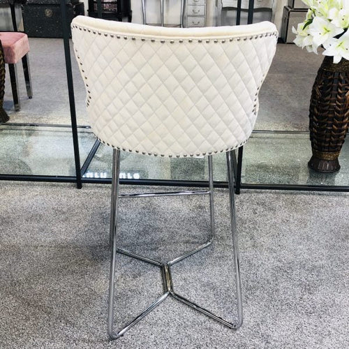 Plush-BS-38 Mink Bar Stool