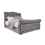 Load image into Gallery viewer, Colorado Sleigh upholstered Bed
