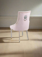 Load image into Gallery viewer, Plush-DC-24 Pink Velvet Dining Chair
