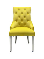 Load image into Gallery viewer, Plush-DC-24 Mustard Velvet Dining Chair
