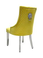 Load image into Gallery viewer, Plush-DC-24 Mustard Velvet Dining Chair
