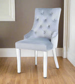 Load image into Gallery viewer, Plush-DC-26  Light Grey Dining Chair
