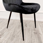 Load image into Gallery viewer, Plush-DC-13 Velvet Dining Chair
