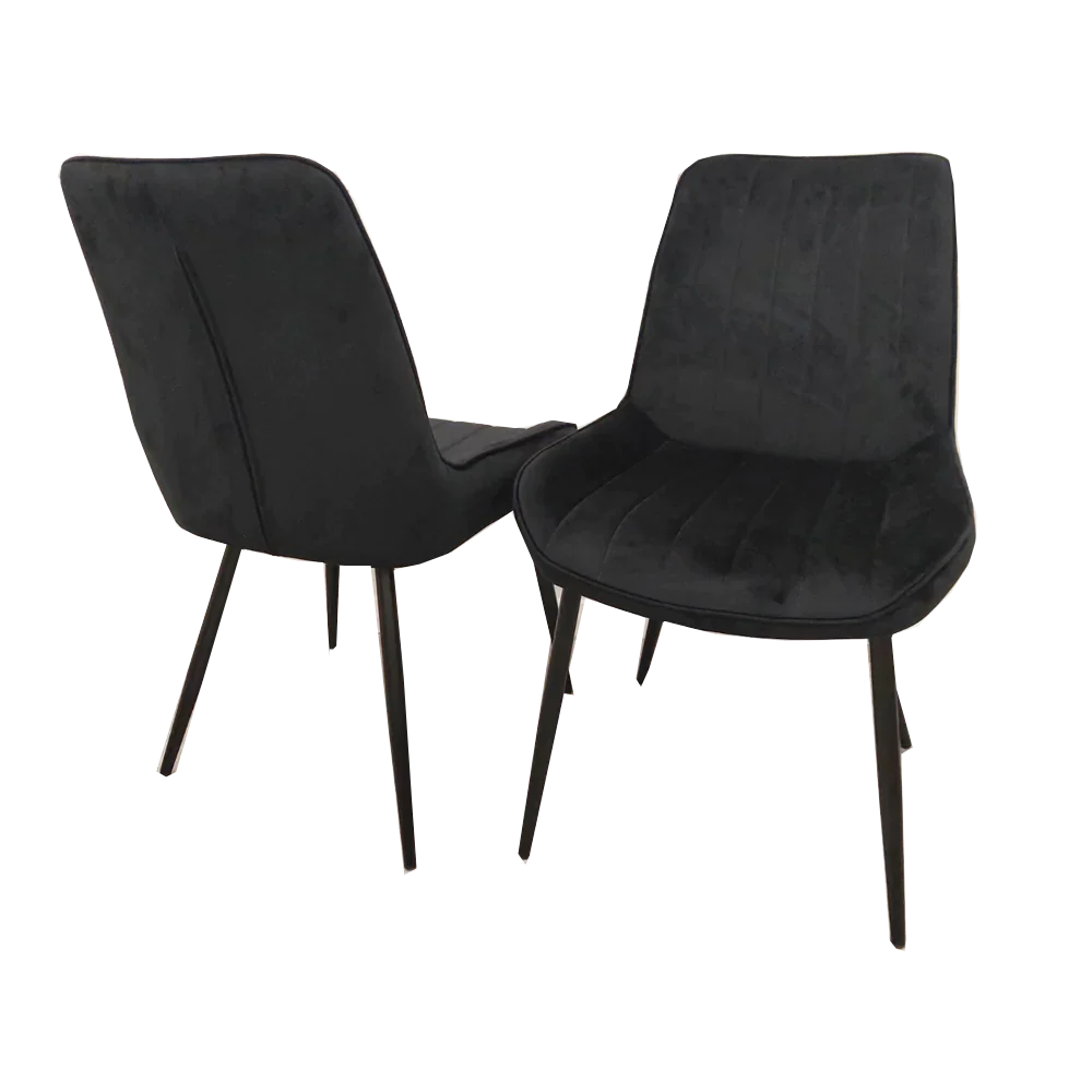 Plush-DC-13 Velvet Dining Chair