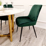 Load image into Gallery viewer, Plush-DC-13 Velvet Dining Chair
