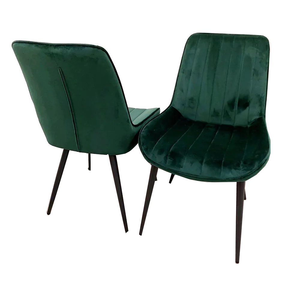 Plush-DC-13 Velvet Dining Chair