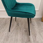 Load image into Gallery viewer, Plush-DC-13 Velvet Dining Chair
