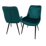 Load image into Gallery viewer, Plush-DC-13 Velvet Dining Chair
