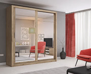 Plush-WA-08 Sliding Door Wardrobe 203cm