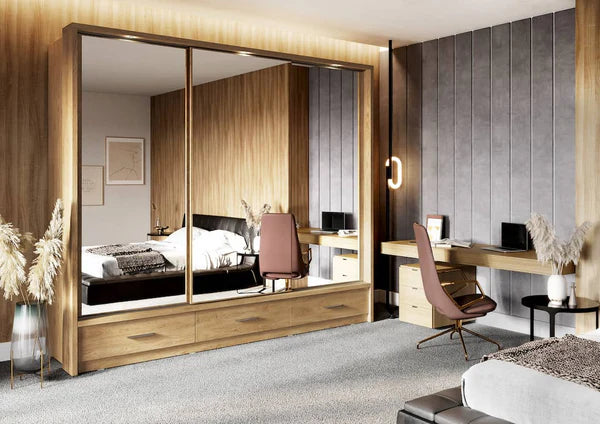 Plush-WA-23 Sliding Door Wardrobe 250cm