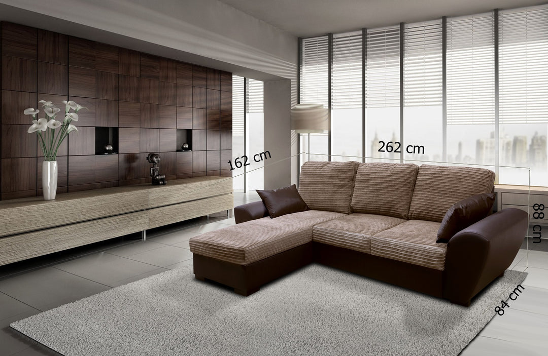 Giani Corner Sofa Bed