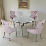 Load image into Gallery viewer, Plush-DT-02 Round Dining Table 1.3m
