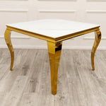 Load image into Gallery viewer, Plush-DT-02 Gold Dining Table 1m
