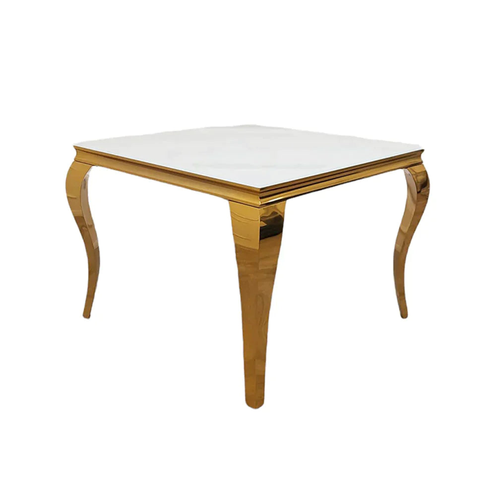 Plush-DT-02 Gold Dining Table 1.6m