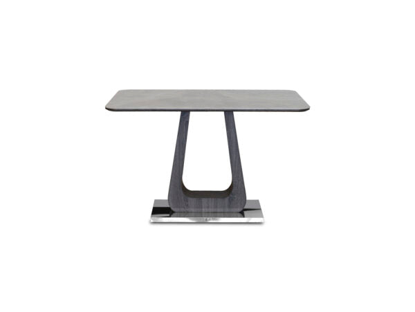 Plush-DT-32 120cm Dining Table (120cm Fixed Top) (Grey Ceramic)