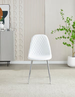 Load image into Gallery viewer, Plush-DC-22 White PU Dining Chair
