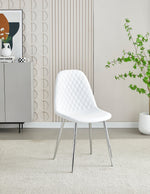 Load image into Gallery viewer, Plush-DC-22 White PU Dining Chair
