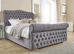 Load image into Gallery viewer, Colorado Sleigh upholstered Bed
