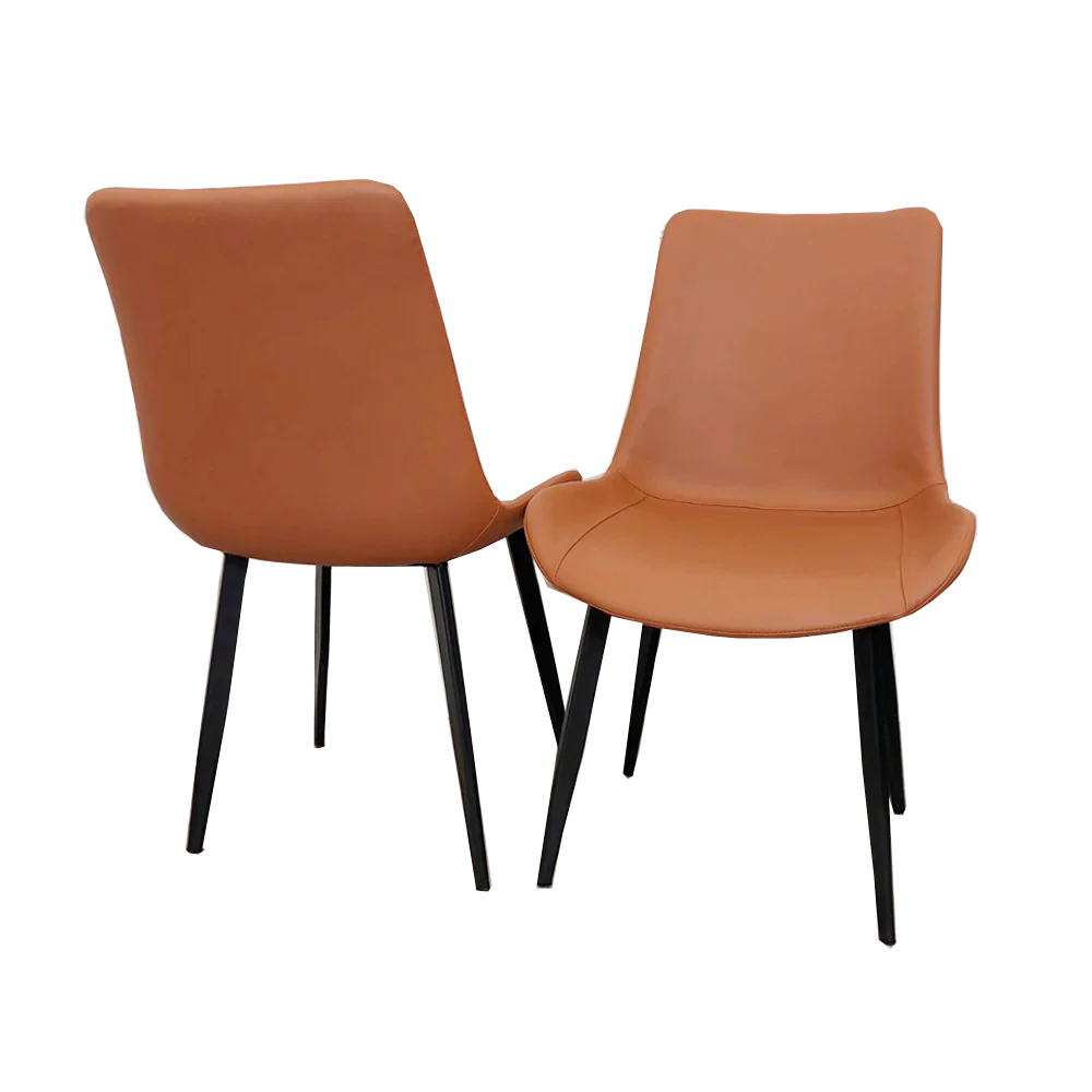 Plush-DC-17 Leather Dining Chair