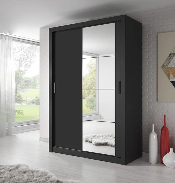 Plush-WA-04 Sliding Door Wardrobe 150cm