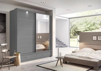 Plush-WA-05 Sliding Door Wardrobe 200cm