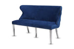 Load image into Gallery viewer, Plush-DB-27 Velvet Bench Navy
