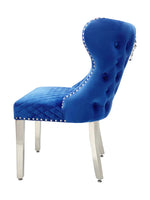 Load image into Gallery viewer, Plush-DC-27 Navy Dining Chair
