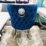 Load image into Gallery viewer, Plush-DC-27 Navy Dining Chair
