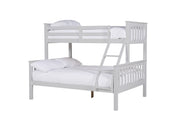 3ft & 4ft6 Bunk Beds White or Grey