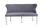 Load image into Gallery viewer, Plush-DB-27 Grey Velvet Bench
