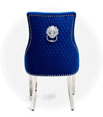 Load image into Gallery viewer, Plush-DC-24 Navy Dining Chair
