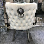 Load image into Gallery viewer, Plush-DC-27 Mink Velvet Dining Chair
