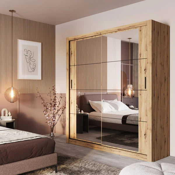 Plush-WA-03 Sliding Door Wardrobe 181cm